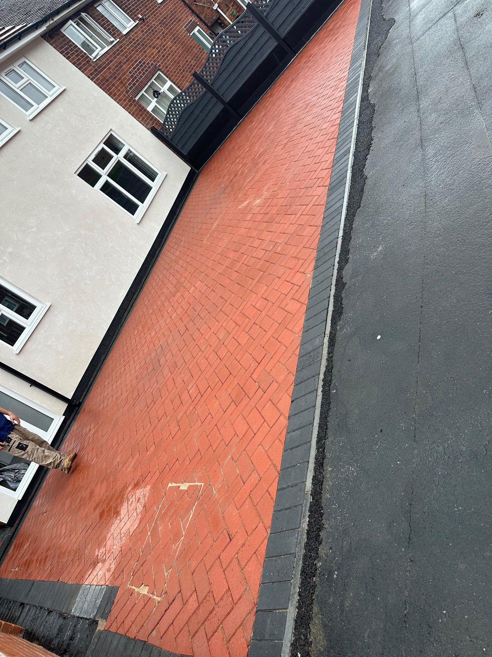 Herringbone Pattern Drive